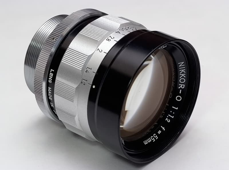 Nikon Nikkor / Nikon 55mm f1.2 heritage lens body