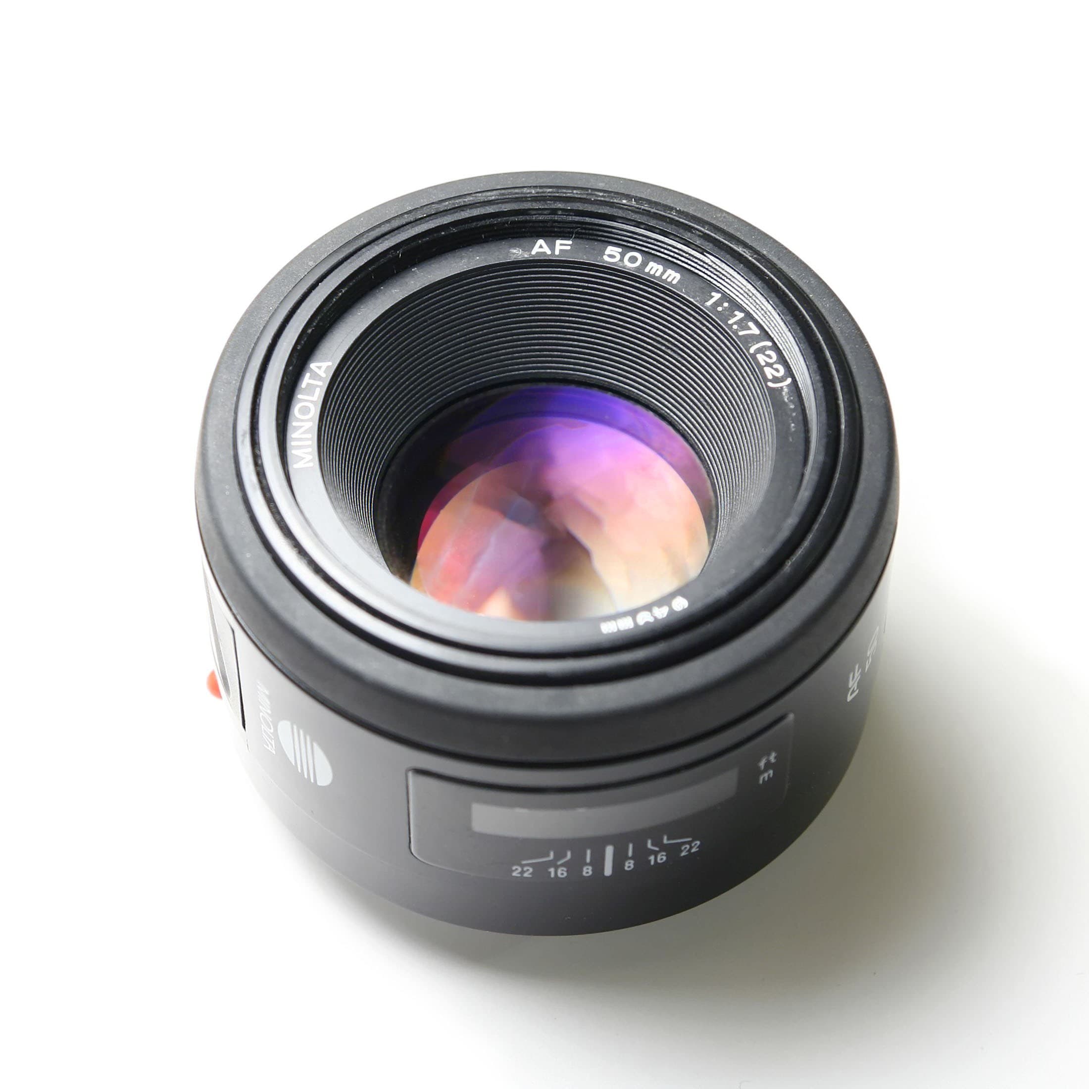 Minolta 50mm f1.7 heritage lens body