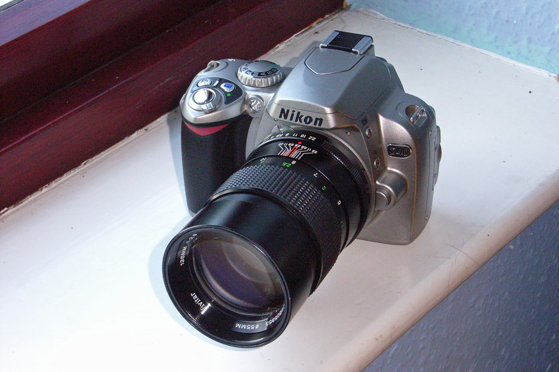 Vivitar 135mm f2.8 heritage lens body
