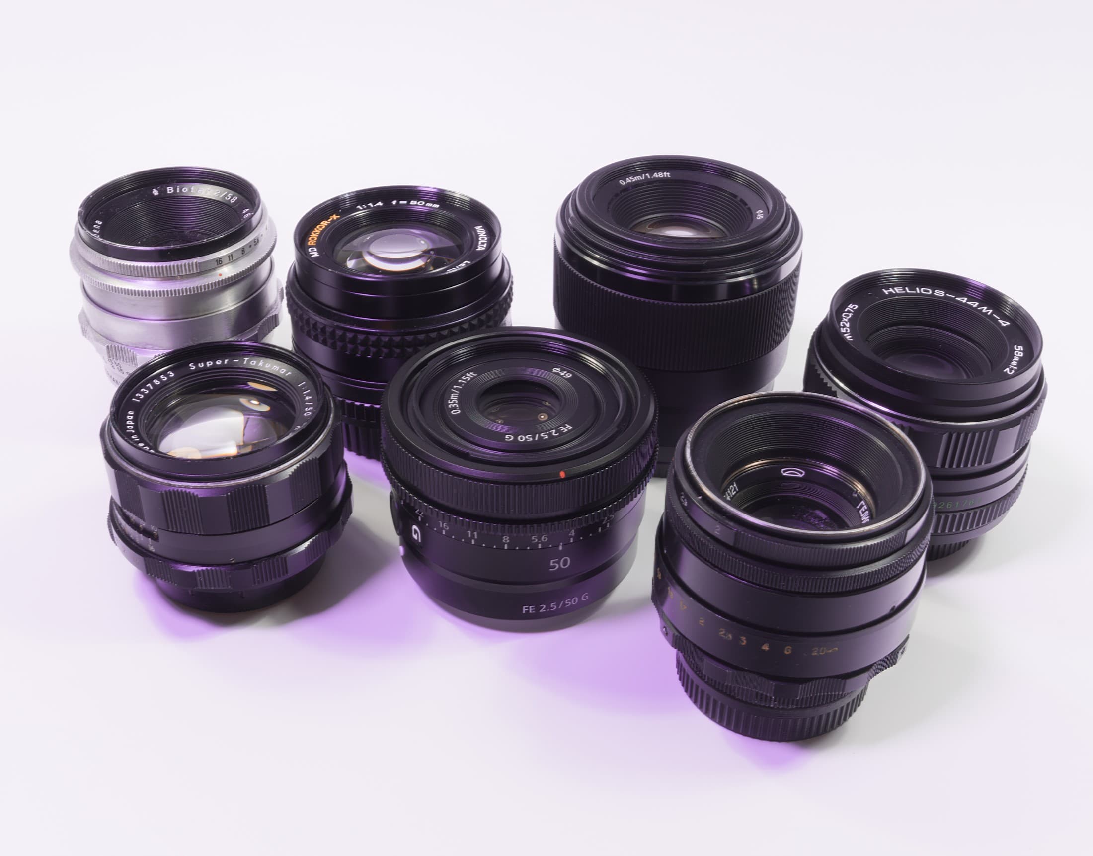 Takumar 50mm f/1.4 (8-element) heritage lens body