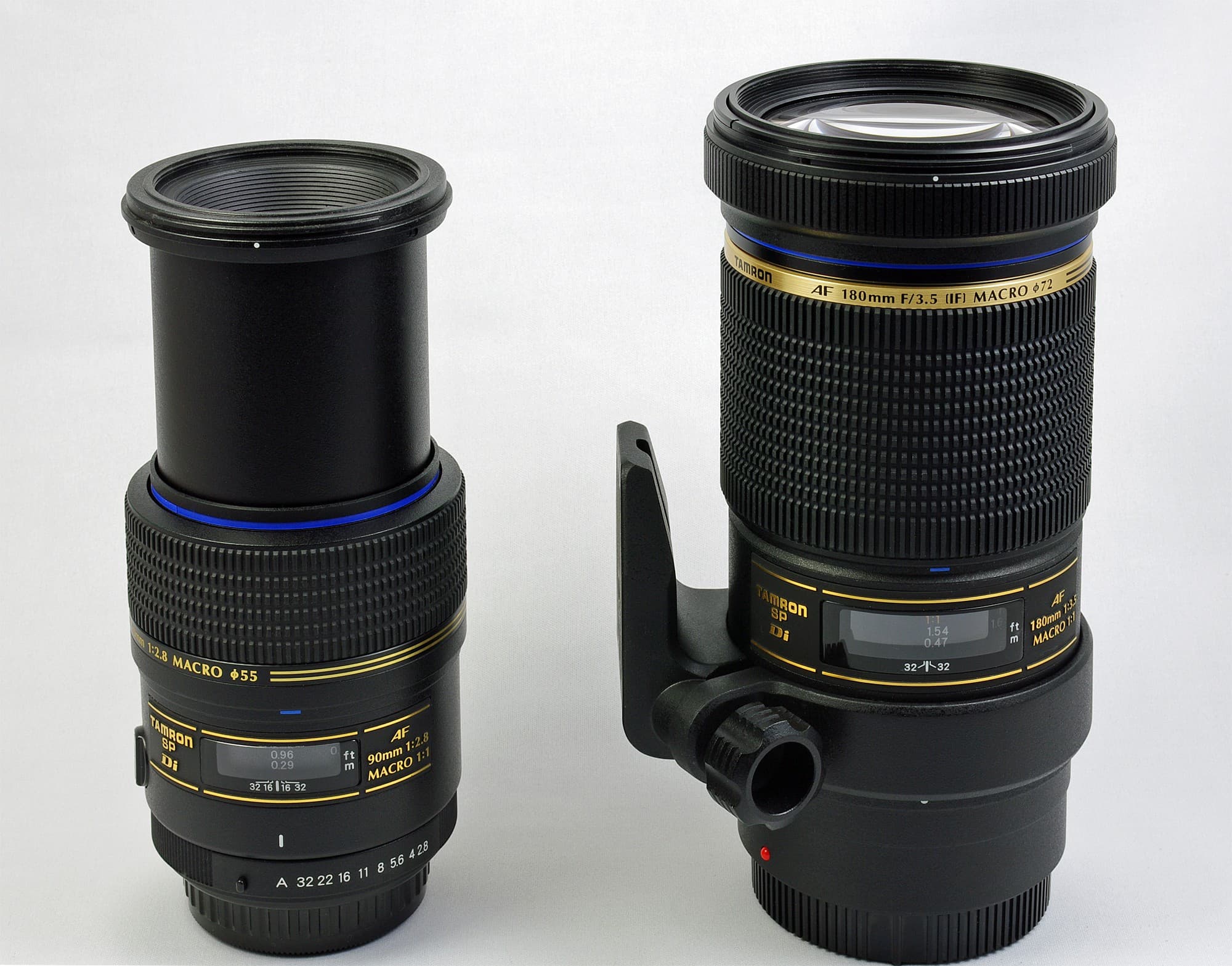 Tamron SP 90mm f/2.5 Macro heritage lens body