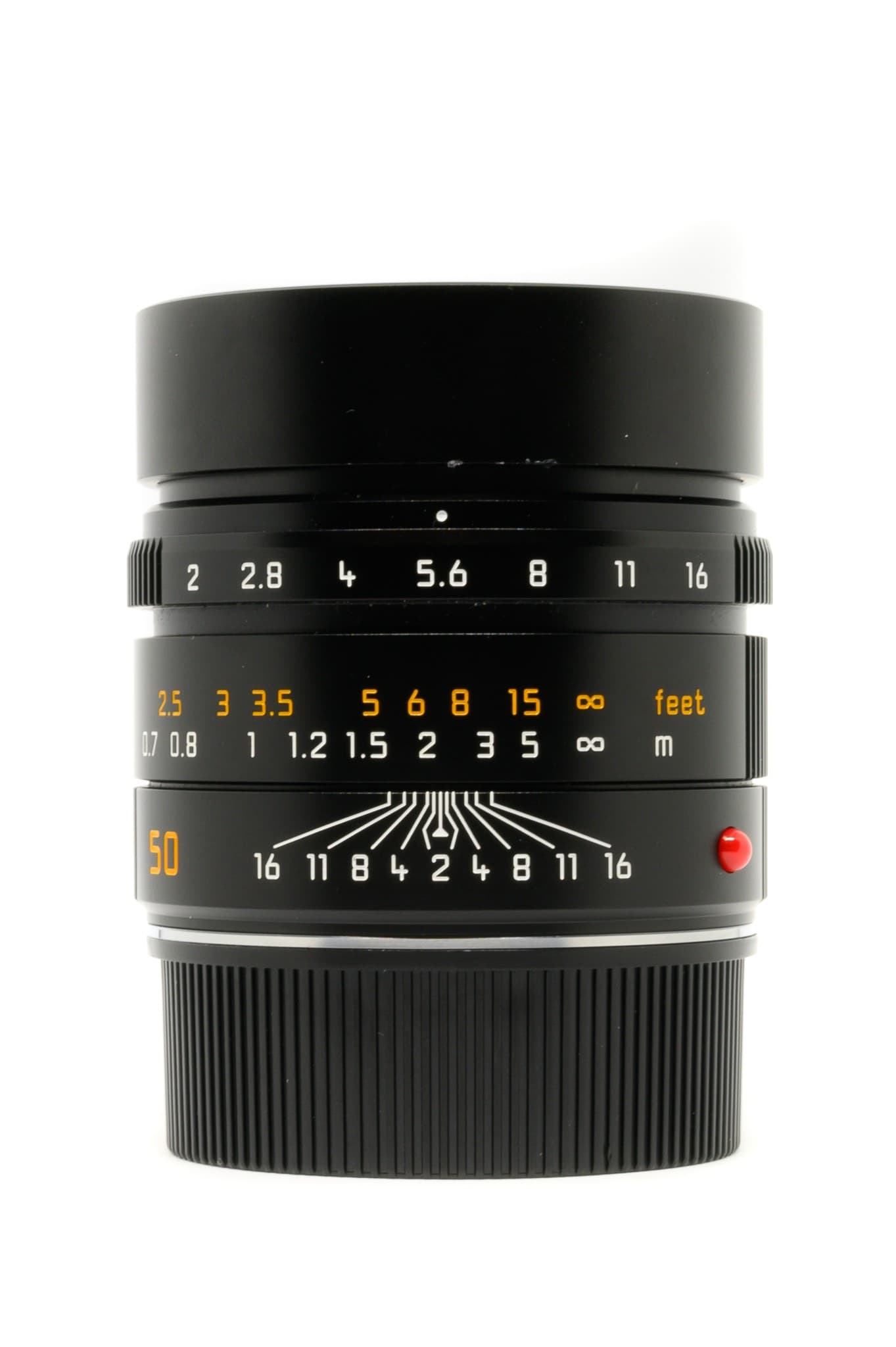 Leica Summicron-M 50mm f/2 heritage lens body