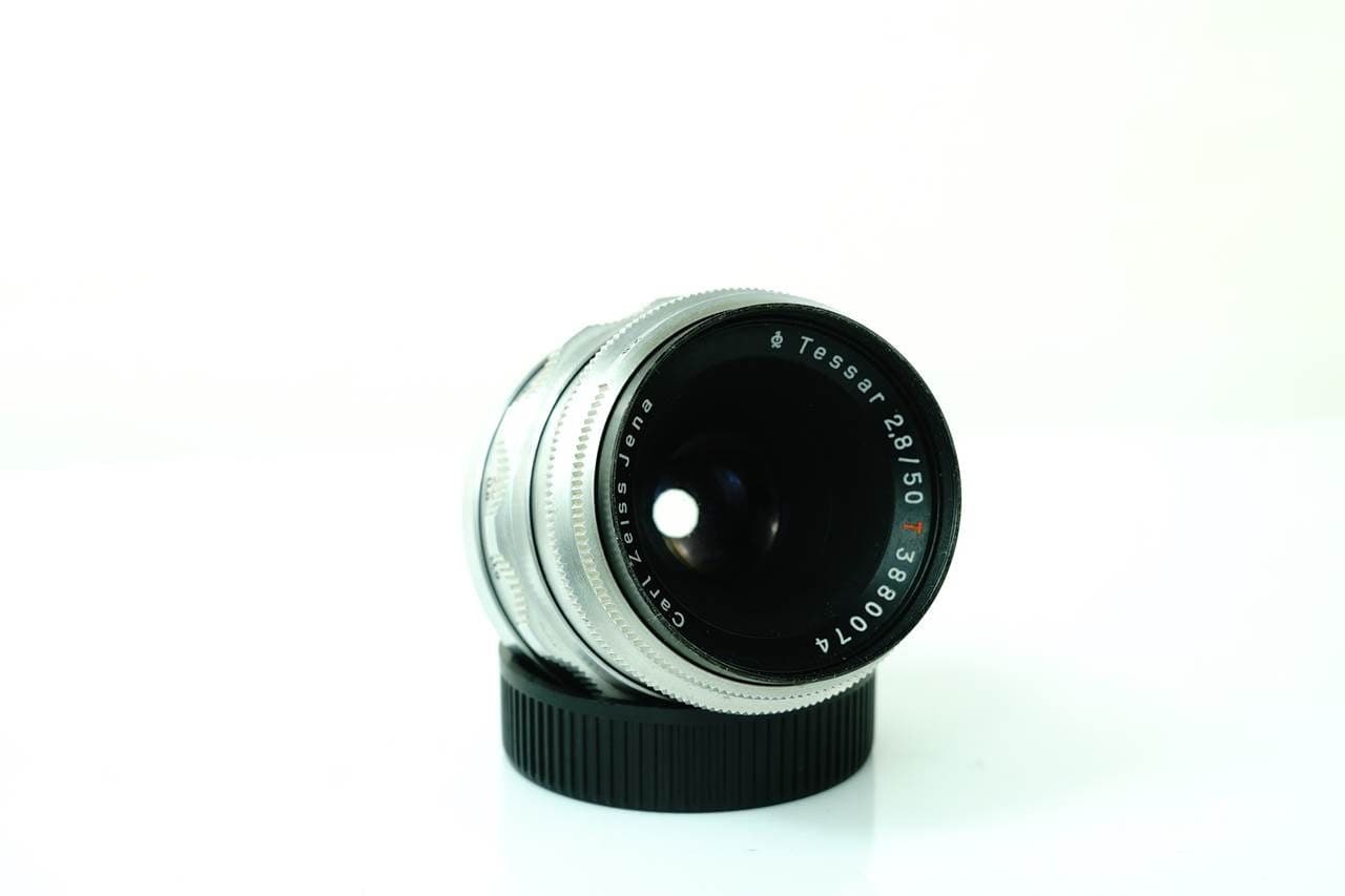 Carl Zeiss Tessar Silver 12 Blade heritage lens body