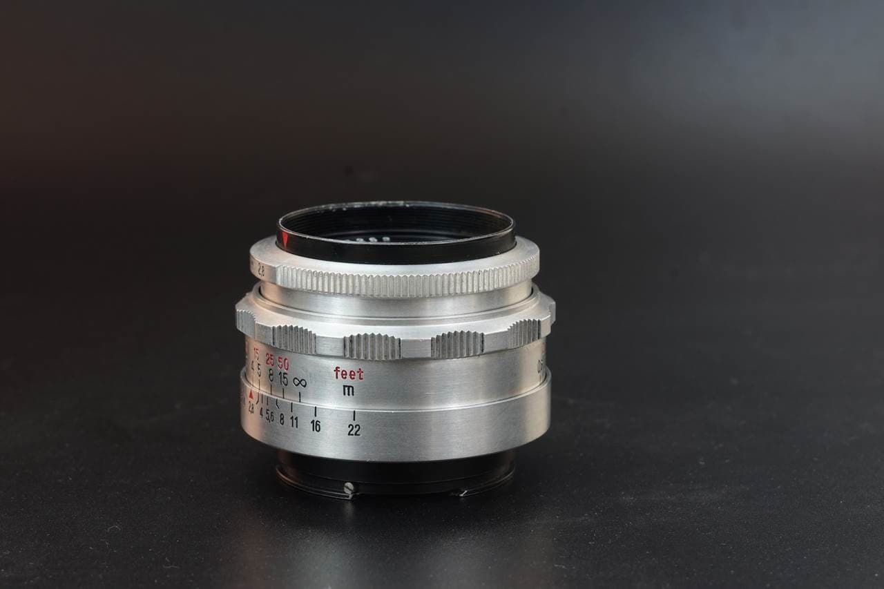 Carl Zeiss Carl Zeiss Tessar Silver 8 Blade : 50 mm, f2.8 view 3