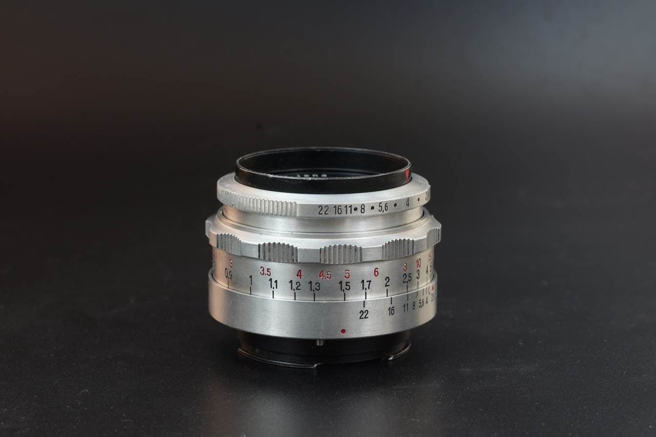 Carl Zeiss Carl Zeiss Tessar Silver 8 Blade : 50 mm, f2.8 view 6