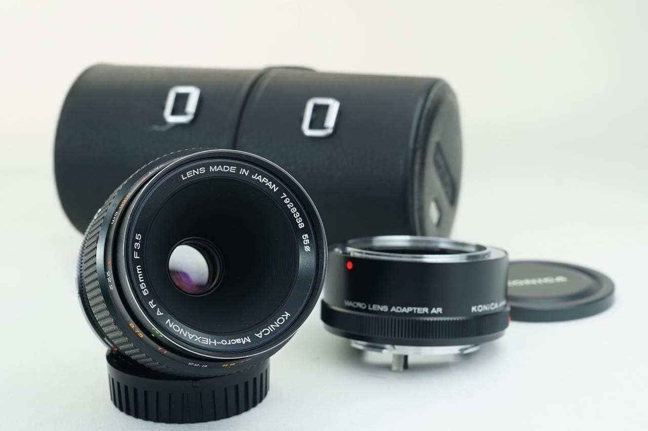 Konica Konica 55mm f3.5 (Macro) - โคนิก้า เอาร์ mount lens
