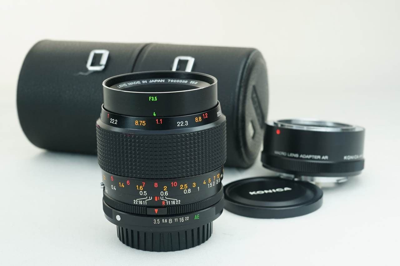 Konica Konica 55mm f3.5 (Macro) view 2