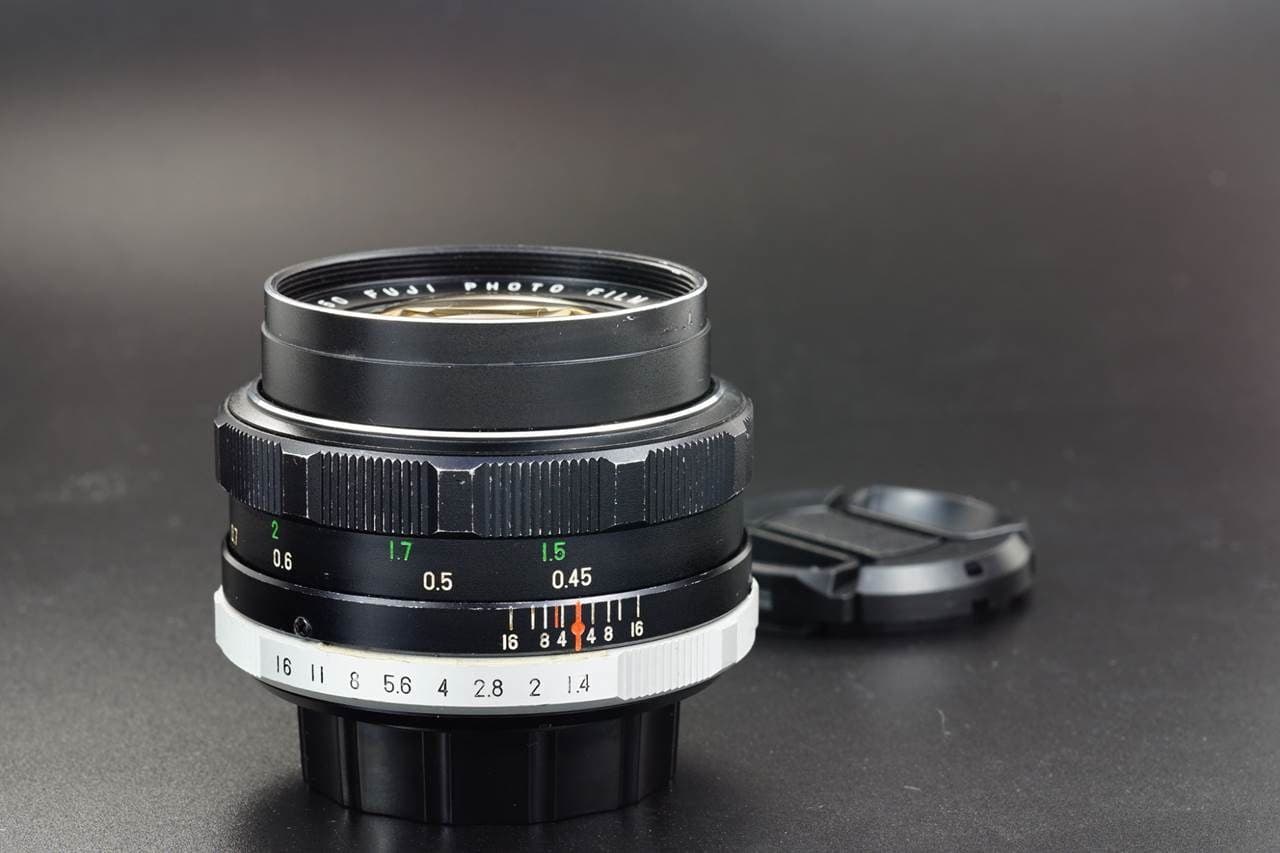 Fuji Fujinon 50mm f1.4 view 2