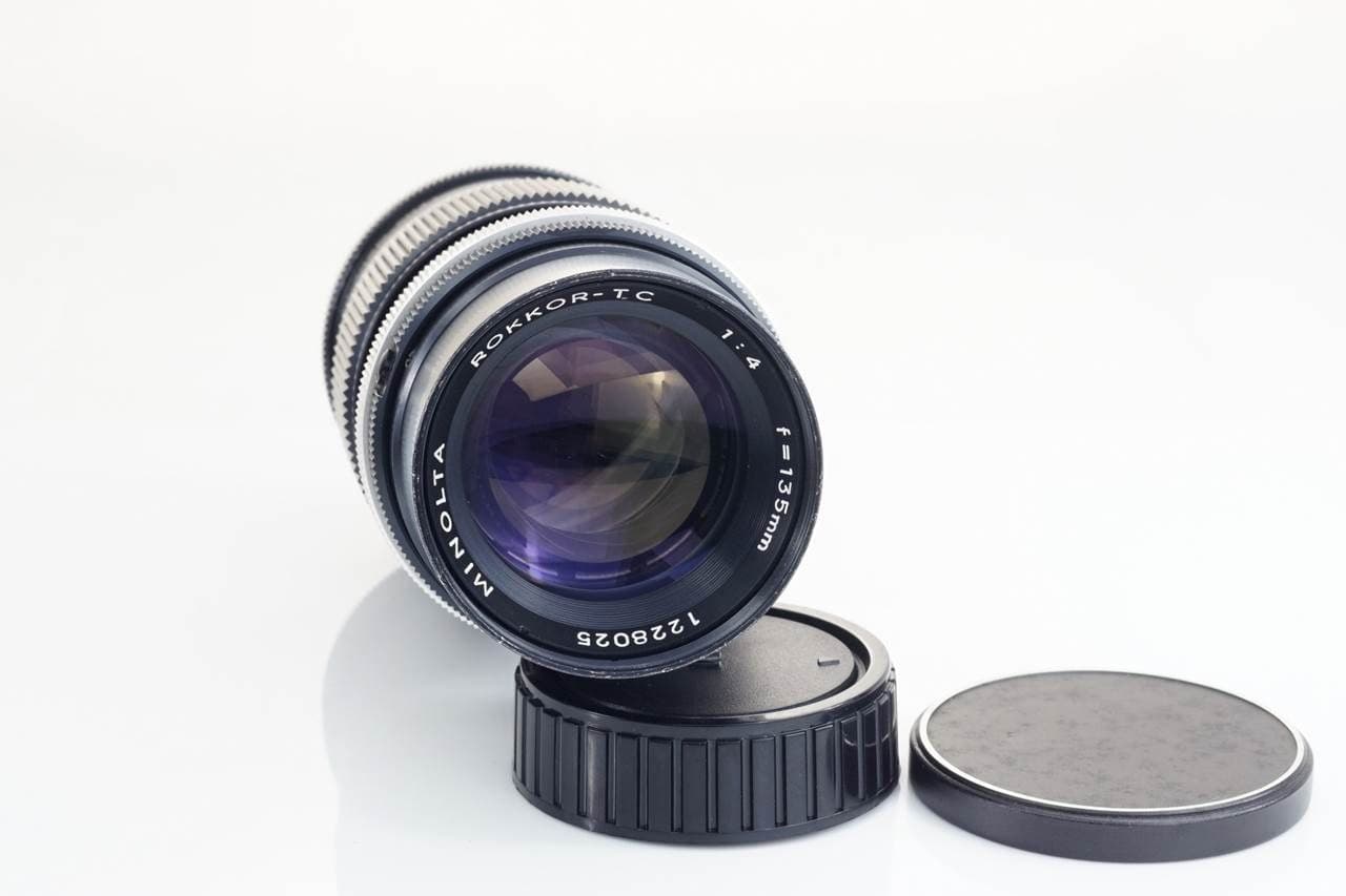มินอลต้า Minolta 135mm f4 (12 blade) - Minolta MD mount lens