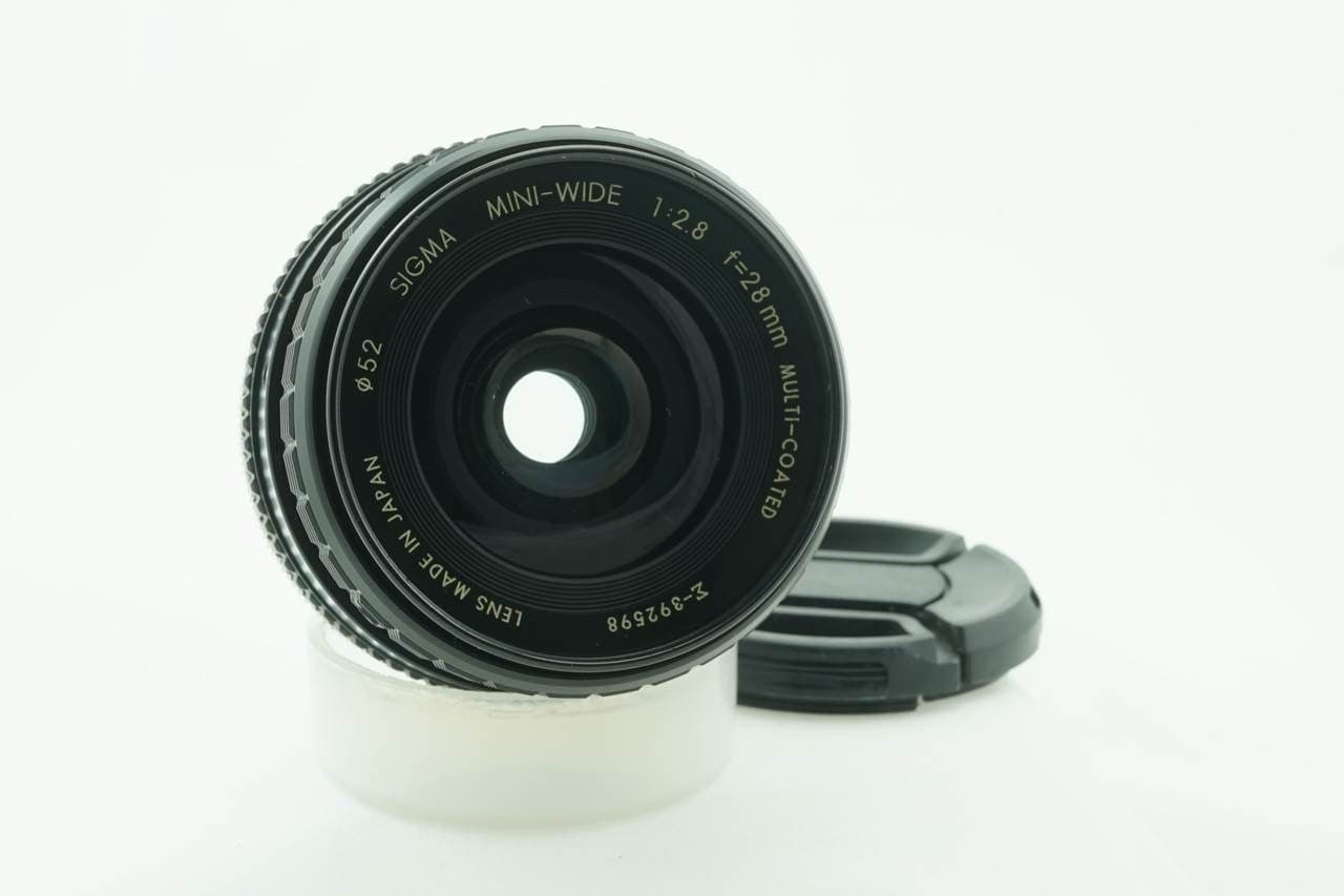 Sigma 28mm f2.8 heritage lens body