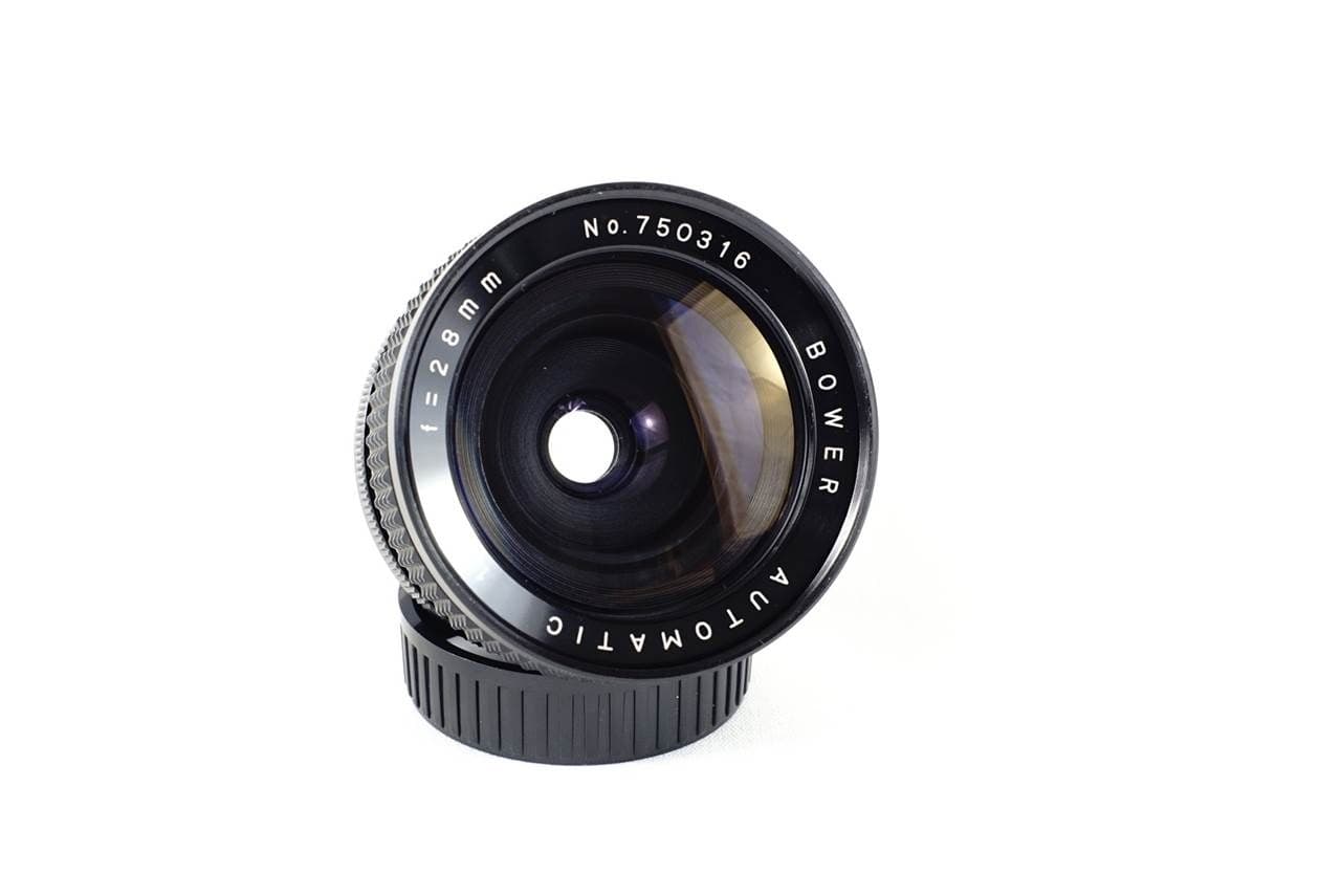 Bower Bower 28mm f2.8  heritage lens body