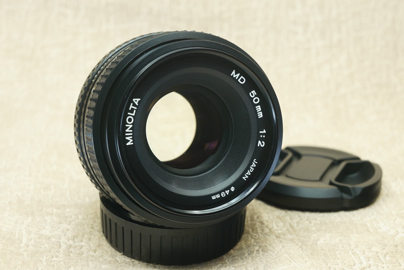 มินอลต้า Minolta 50mm f2 เลนส์มือหมุนวินเทจ เมาท์ Minolta MD