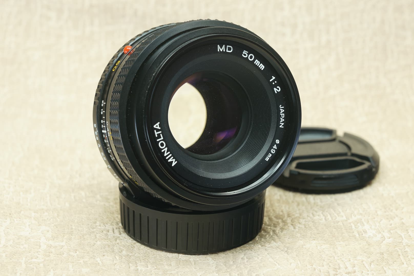 มินอลต้า Minolta 50mm f2 เลนส์มือหมุนวินเทจ เมาท์ Minolta MD
