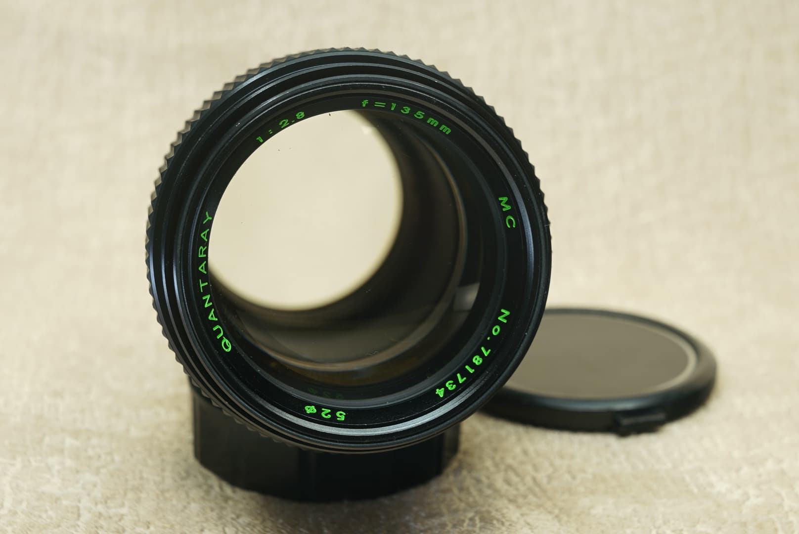 Quantaray 135mm f2.8 เลนส์มือหมุนวินเทจ เมาท์ Minolta MD