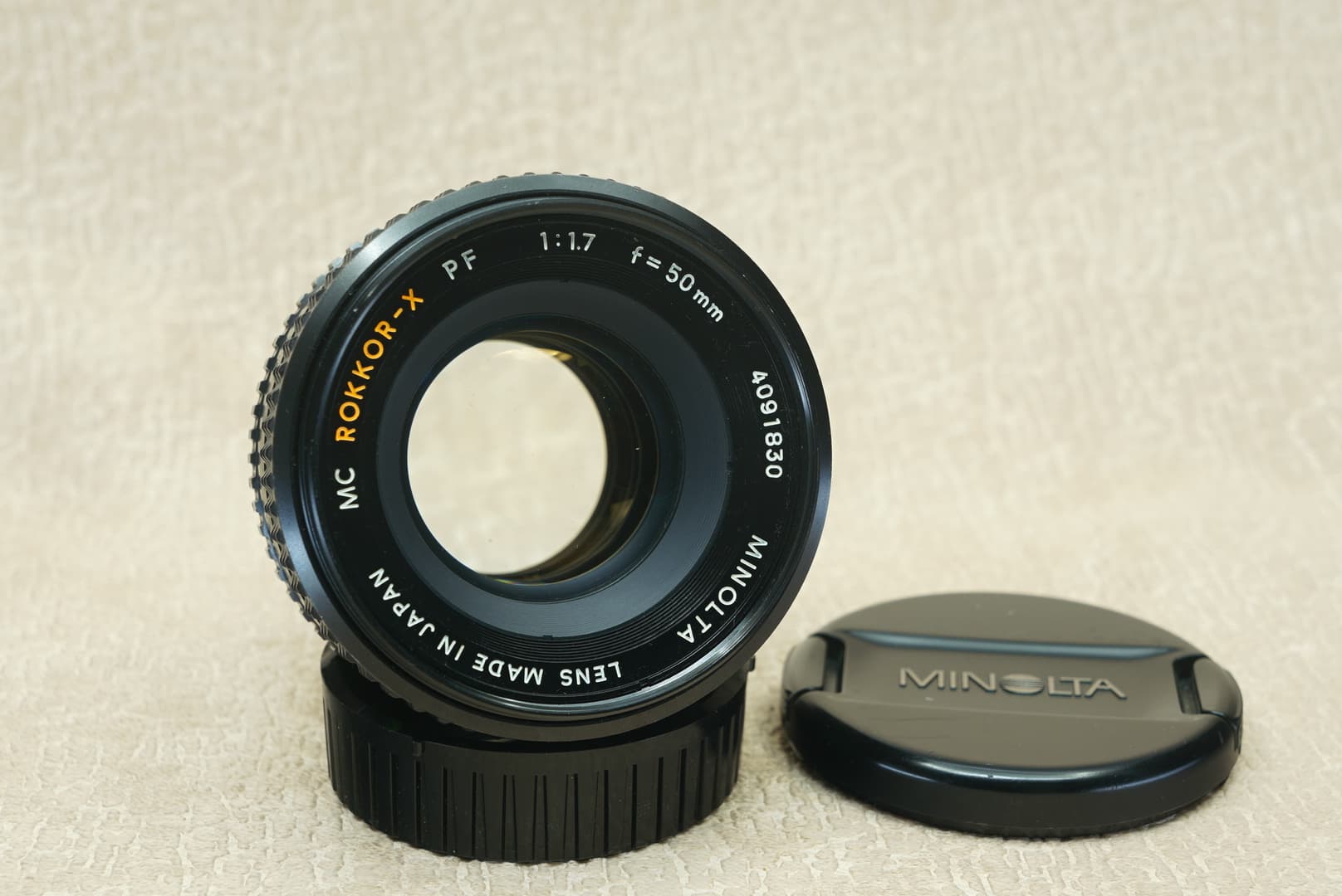 มินอลต้า Minolta Rokkor 50mm f1.7 เลนส์มือหมุนวินเทจ เมาท์ Minolta MD