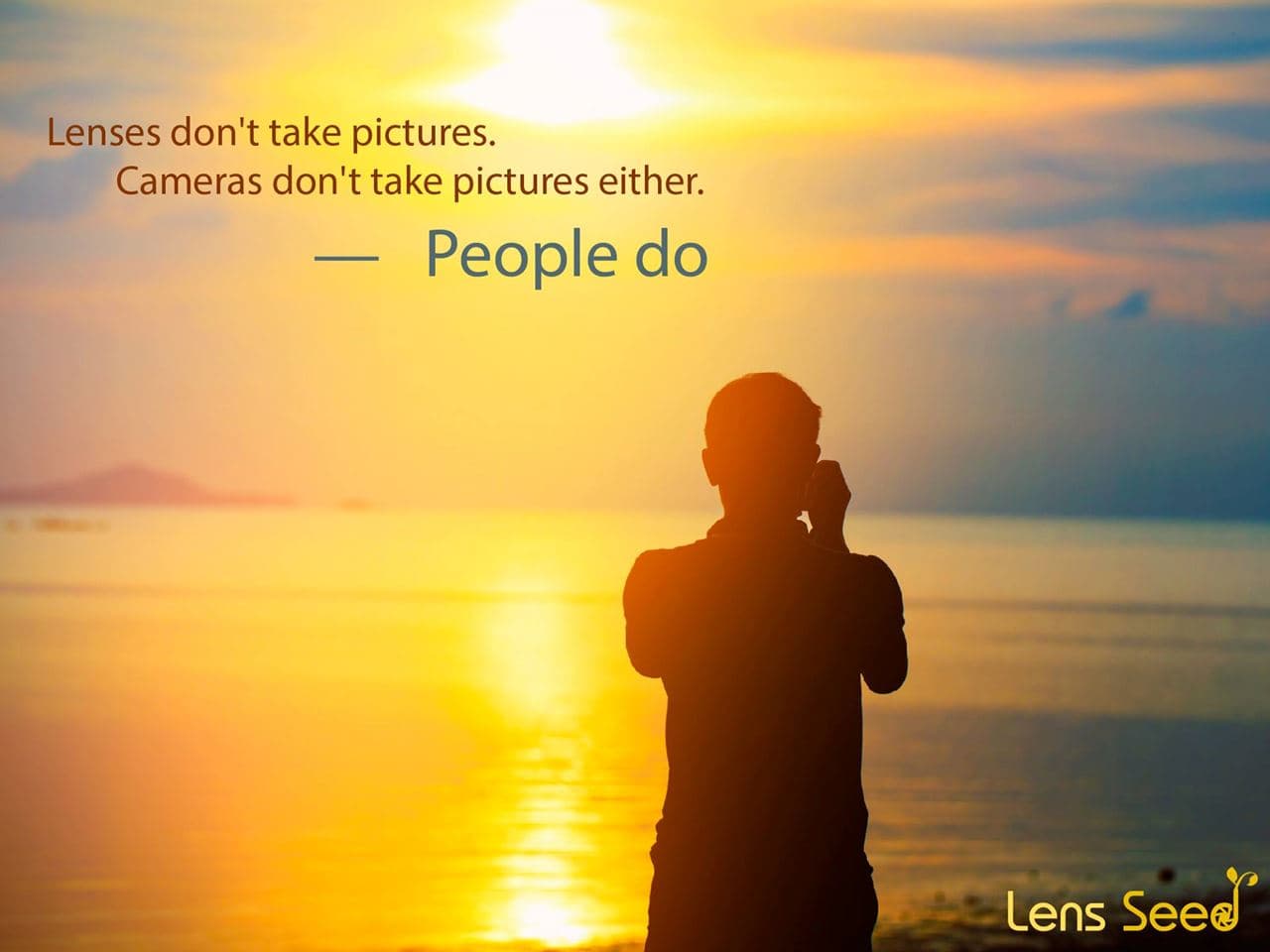 ✌พูดอย่างตรงไปตรงมา เลนส์ไม่ได้ถ่ายรูป กล้องไม่ได้ถ่ายรูป - คนถ่าย (คุณนั่นแหละ)