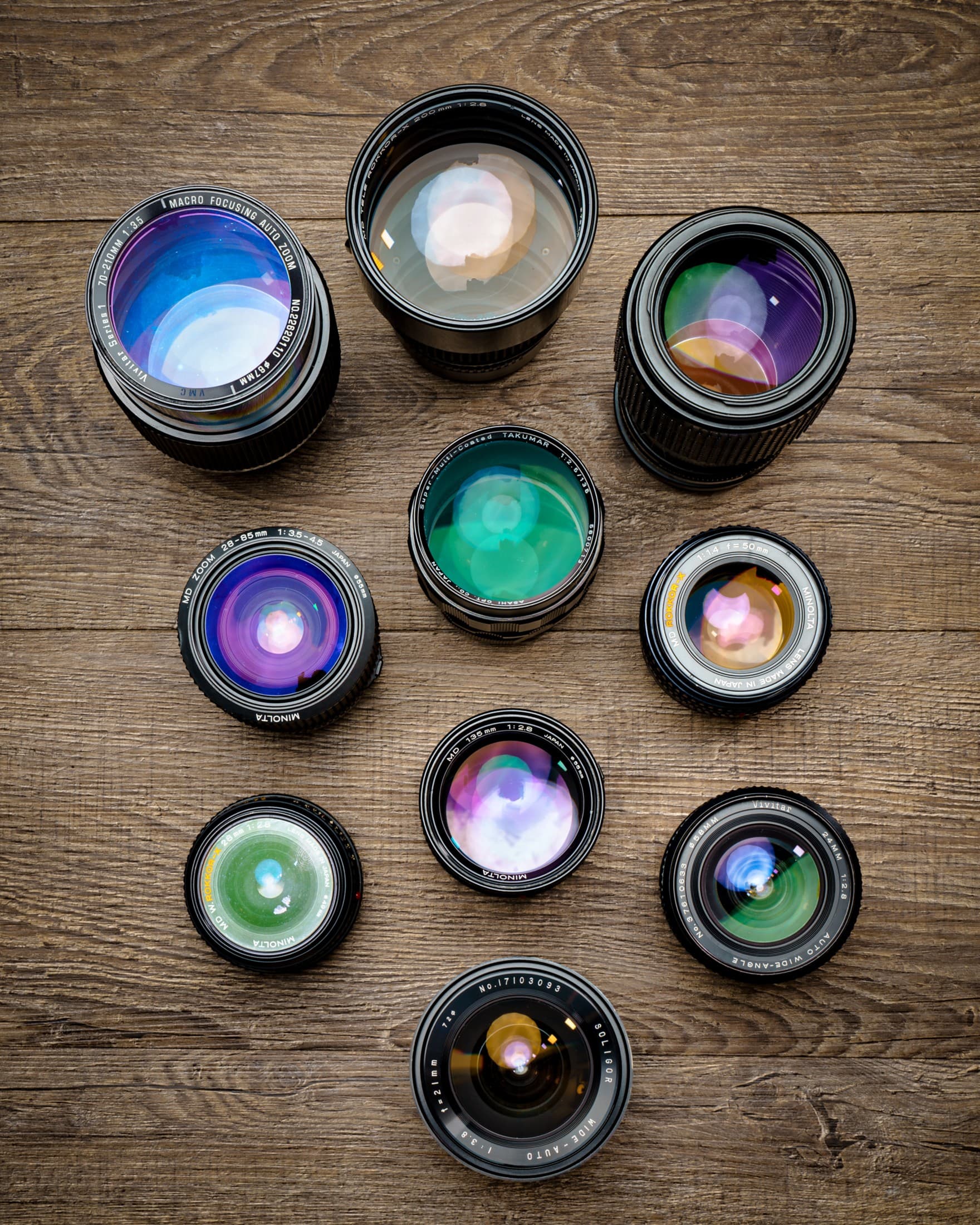 Vivitar Series 1 135mm f/2.3 heritage lens body