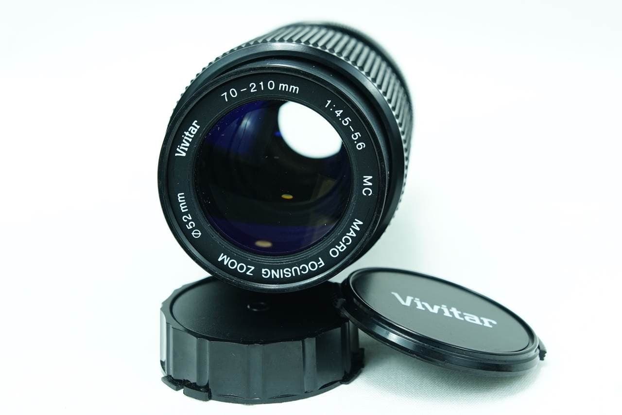 Vivitar Vivtar 70-210mm f4.5-5.6 Macro Focusing Zoom heritage lens body