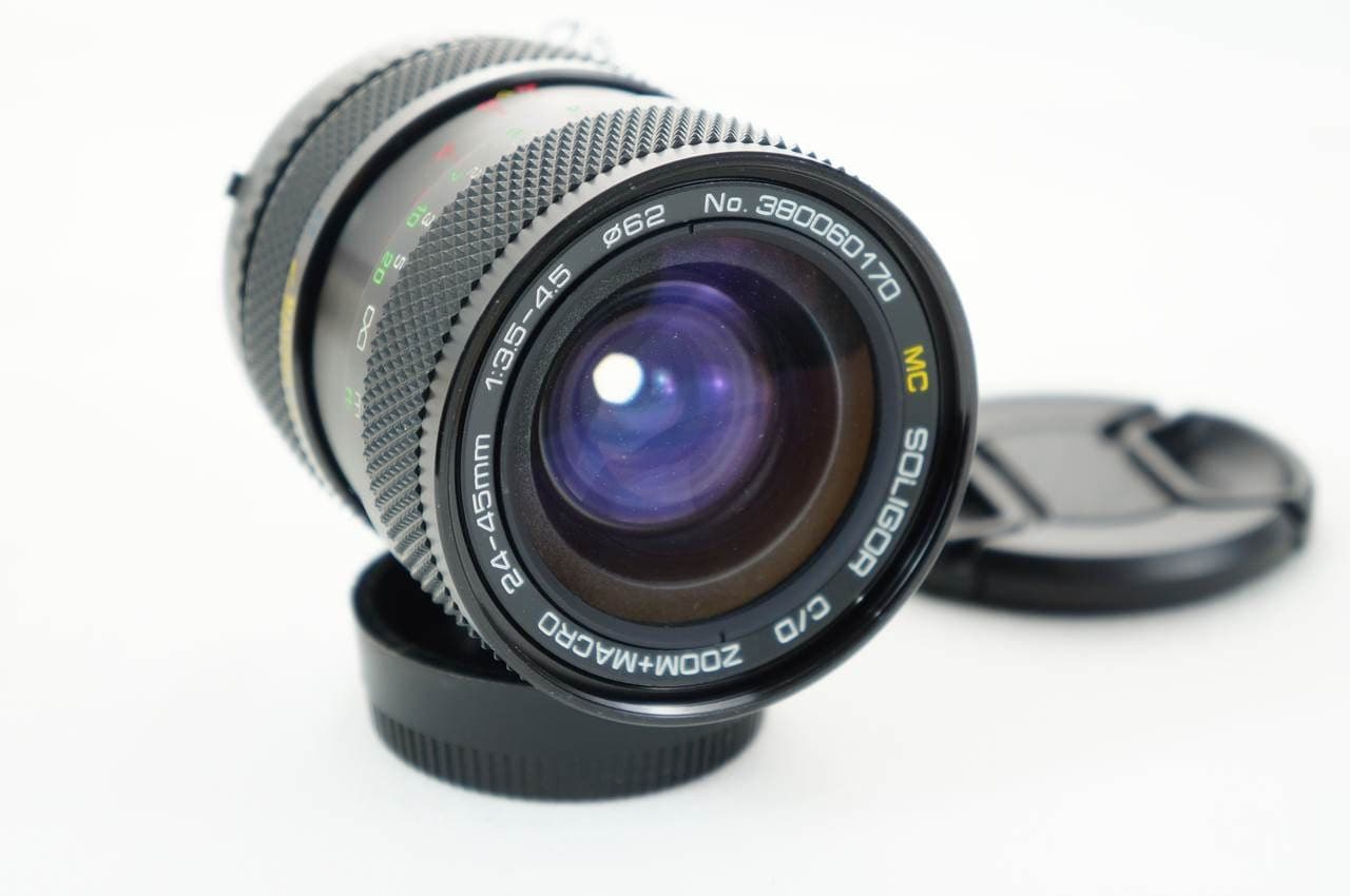 Soligor Soligor C/D 24-45mm f3.5-4.5 heritage lens body