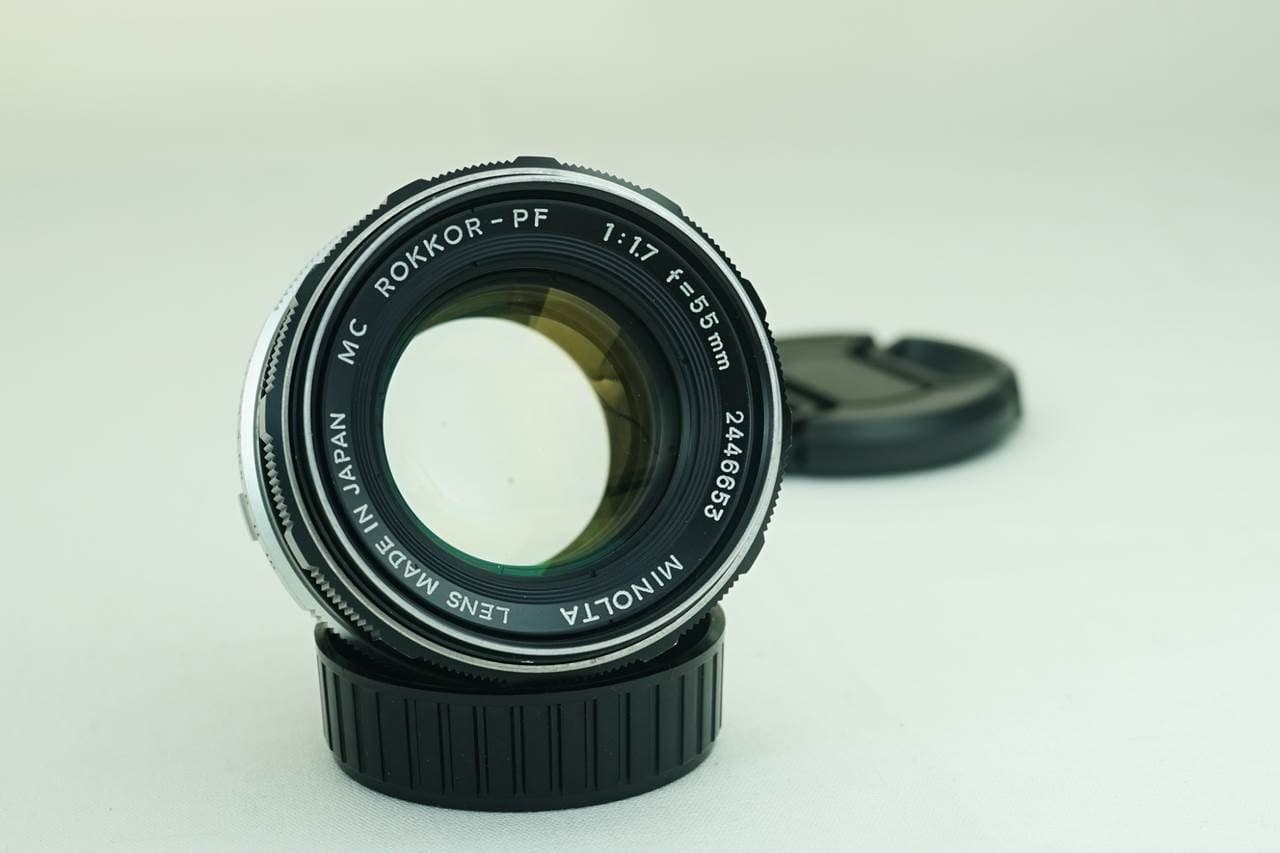 Minolta Minolta 55mm f1.7 heritage lens body