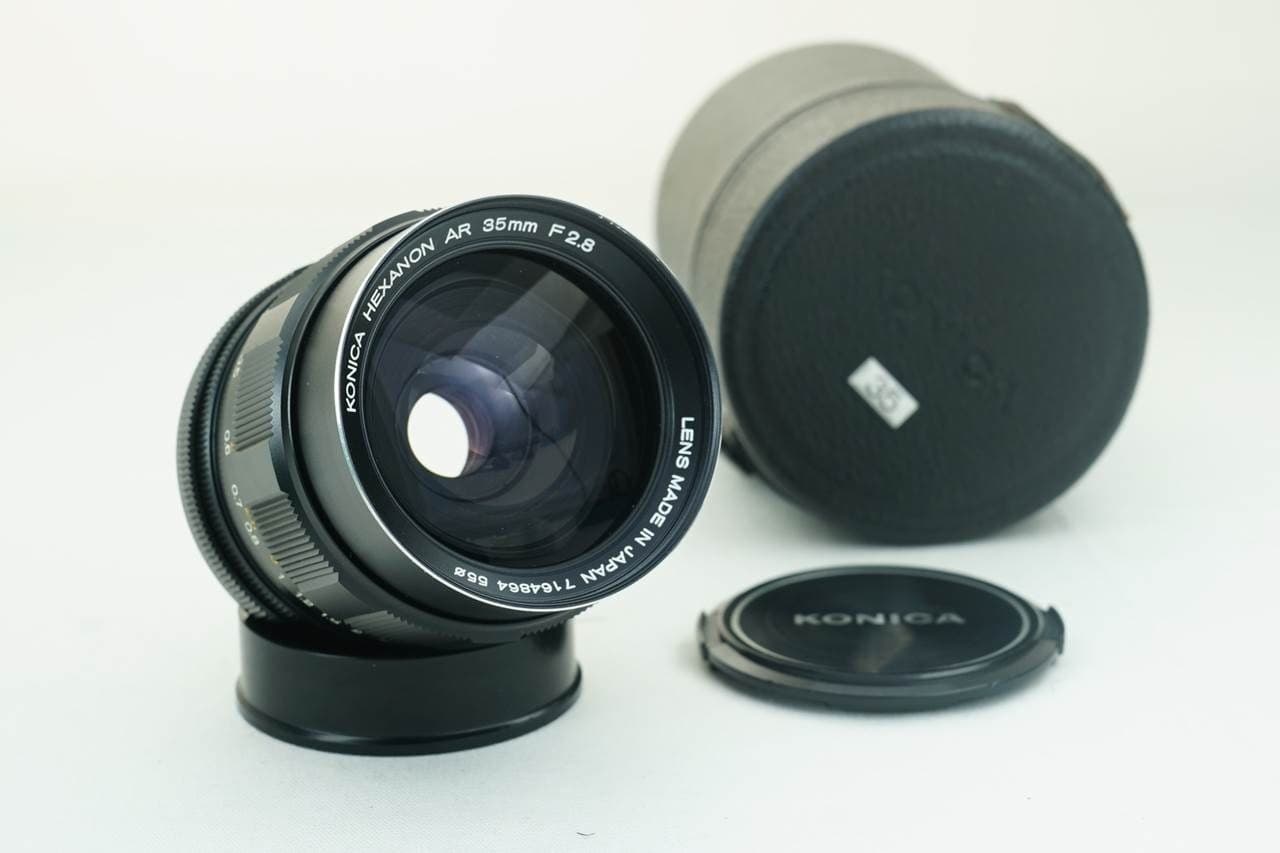 Konica Konica 35mm f2.8 heritage lens body