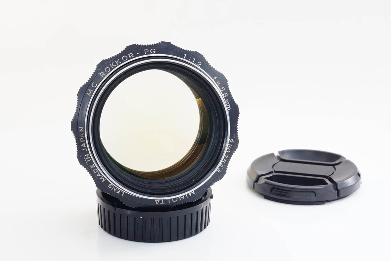 Minolta Minolta 58mm f1.2 heritage lens body