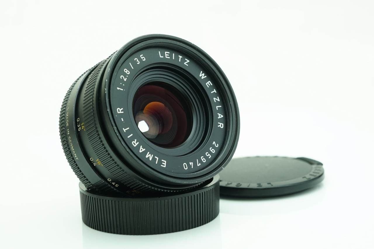 Leica Leica Elmarit-R 35mm f2.8 heritage lens body
