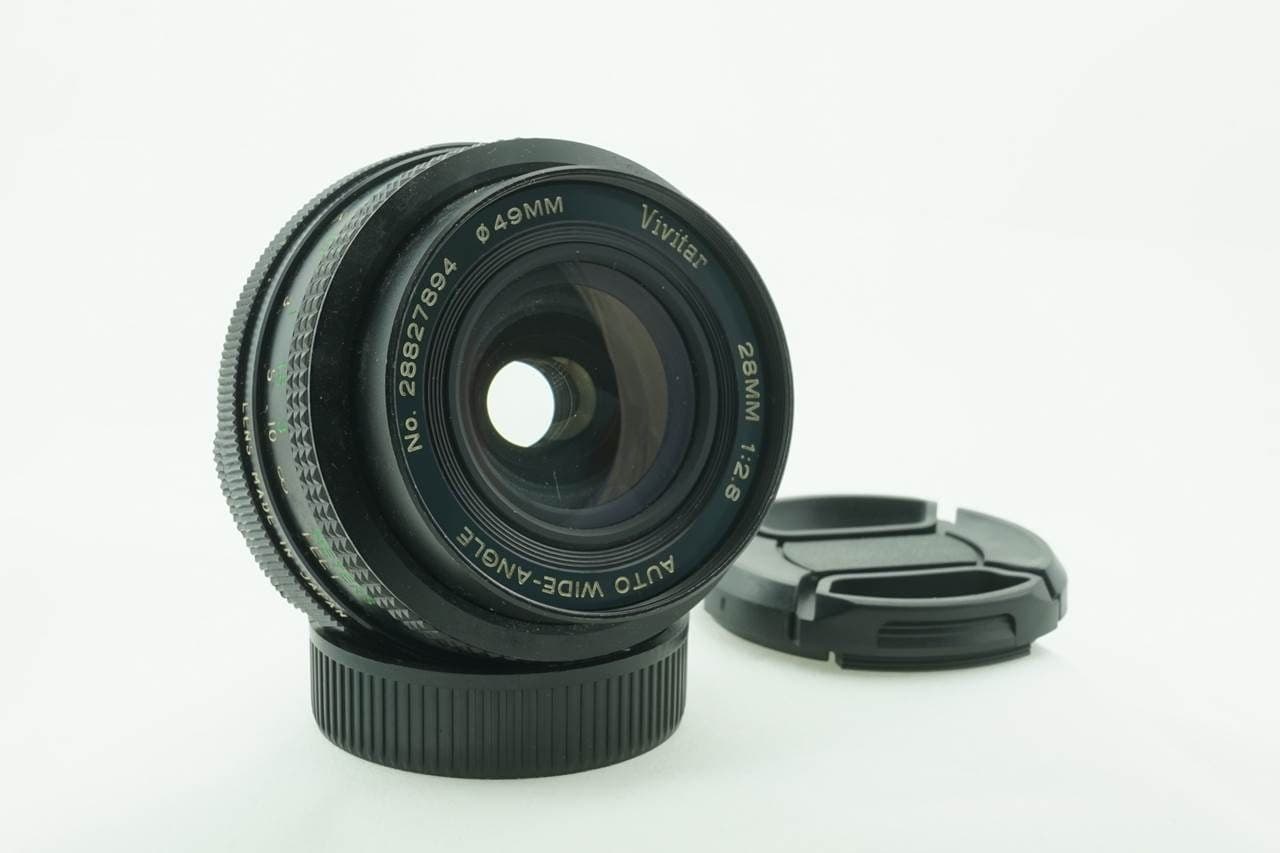 Vivitar 28mm f2.5 heritage lens body
