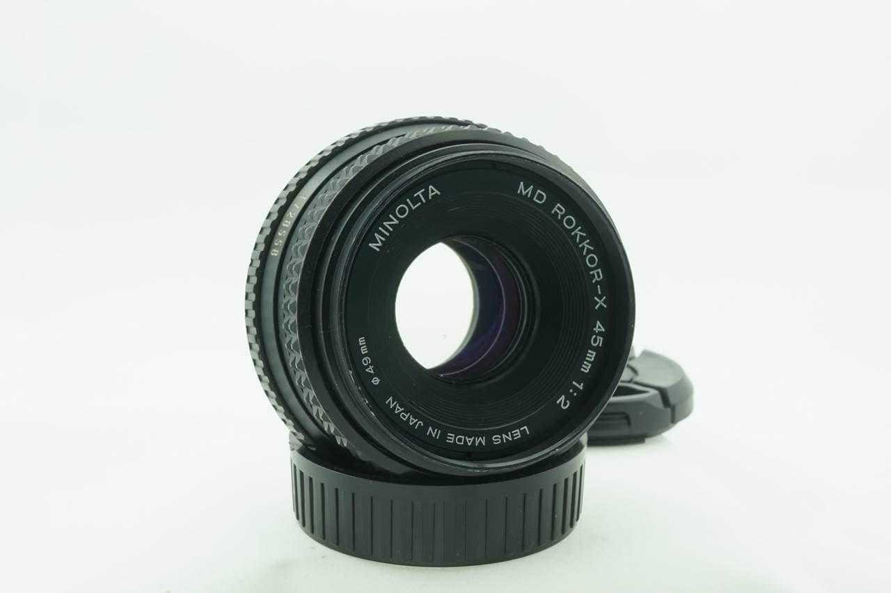 Minolta 45mm f2 heritage lens body