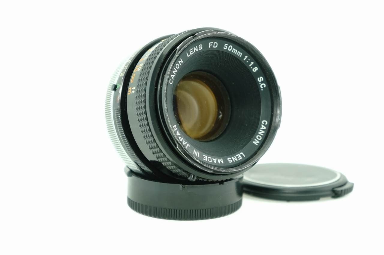 Canon 50mm f1.8 heritage lens body