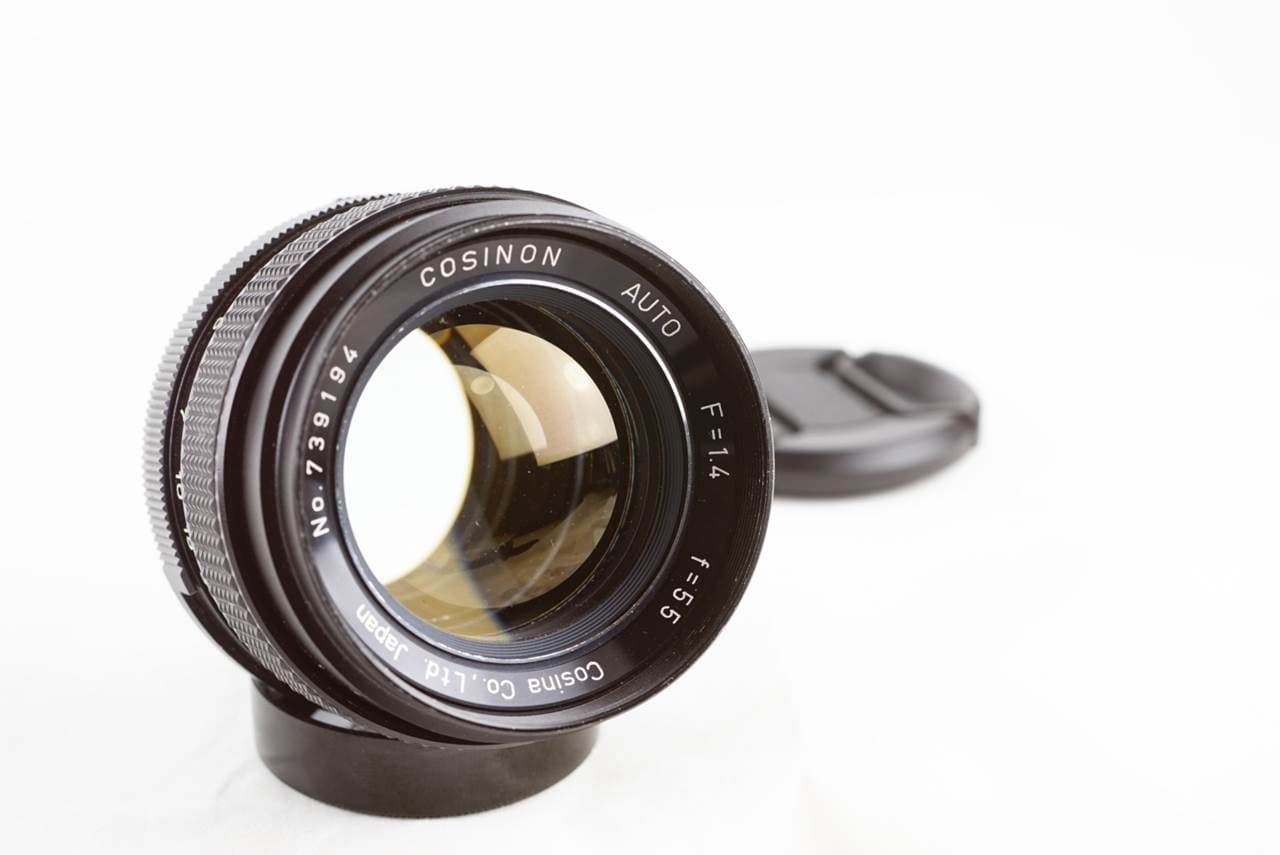 Cosina (Cosinon) Cosina 55mm f1.4 heritage lens body