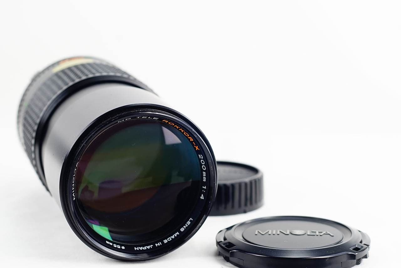 Minolta Minolta 200mm f4 heritage lens body