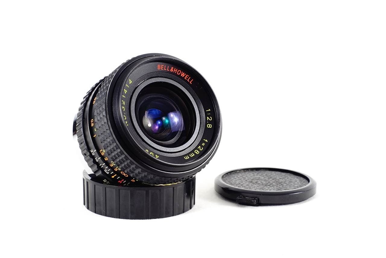 Bell & Howell Bell & Howell 28mm f2.8 heritage lens body